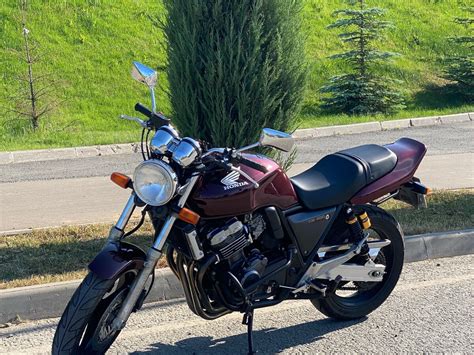 Купить б у Honda CB 400 Super Four карбюратор 6 передач в Казани красный naked bike 1993 года