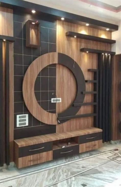 Wall Unit Tv Cabinets At Rs 1150sq Ft Wooden Tv Cabinet In Kolkata
