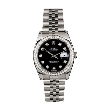 Rolex Datejust 116234 Stainless Steel Black Dial Replica