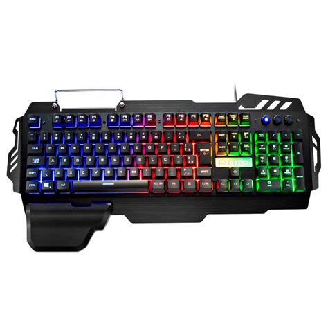 Teclado Gamer Multilaser Warrior Zuberi Semi Mecânico Teclas Anti