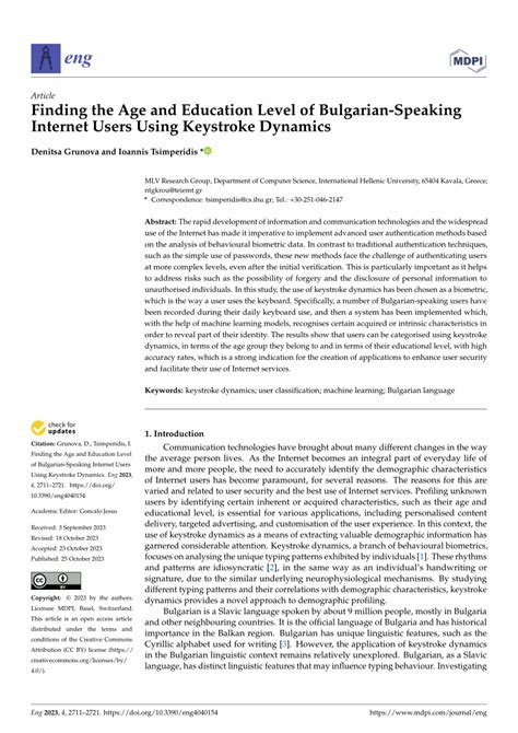 (PDF) Finding the Age and Education Level of Bulgarian-Speaking
