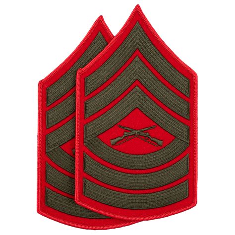 Msgt E8 Female Alpha Service Chevrons The Marine Shop