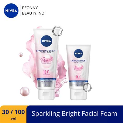 Jual Nivea Sparkling White Whitening Nivea Sparkling Bright Facial