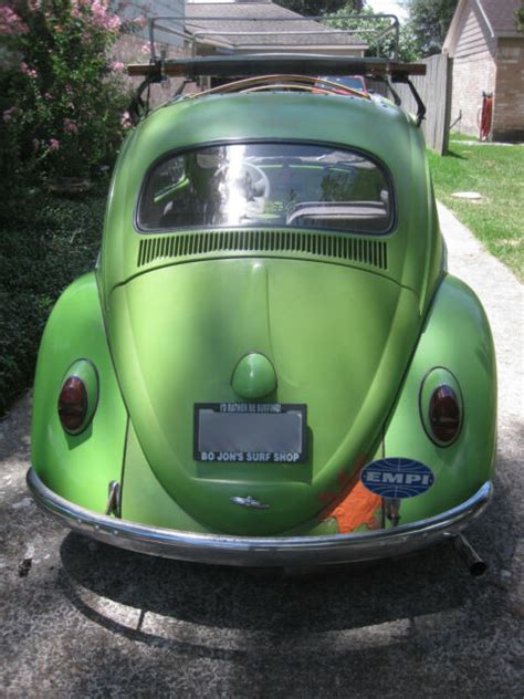 Volkswagen Ragtop Sunroof Beetle