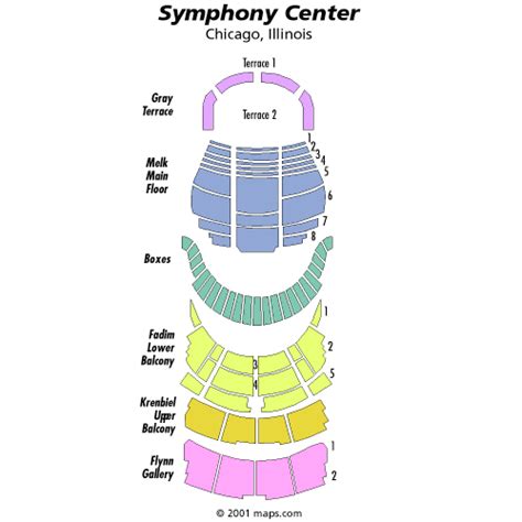 Chicago Symphony Orchestra Seating Chart