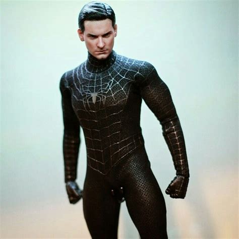 My Hot Toys Black Spiderman Black Spiderman Spiderman Hot Toys