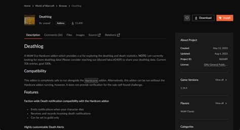 The Enchanted World Of Warcraft Addons A Hardcore Classic Tale
