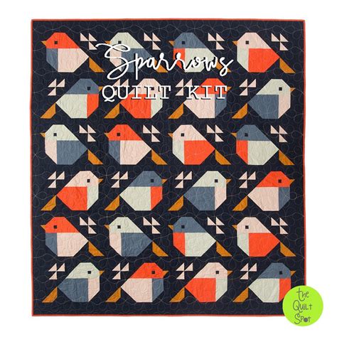 Sparrows Quilt Kit