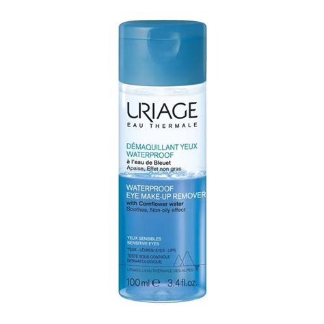 Uriage Waterproof Eye Makeup Remover 100ml in Kuwait | Waha Lifestyle