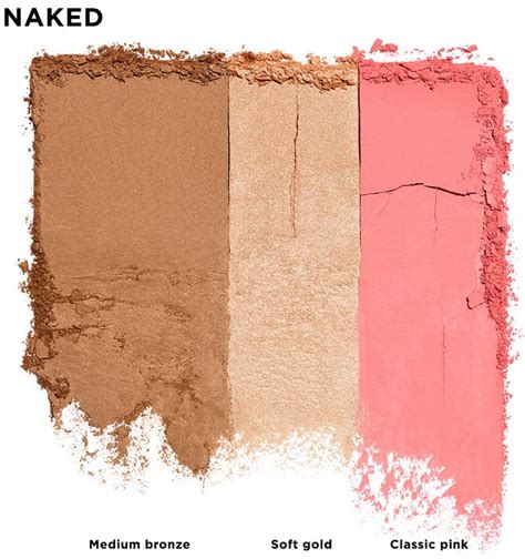 Urban Decay Stay Naked Threesome Illuminating And Bronzing Palette
