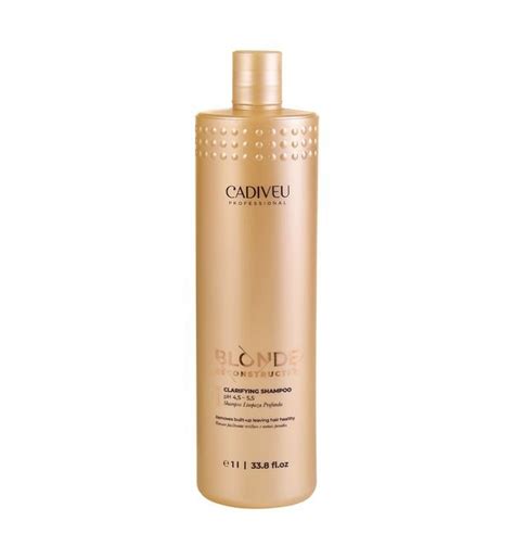 Shampoo Blonde Reconstructor Clarifying 1L Cadiveu 1000ml