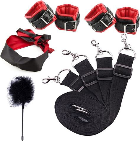 Amazon Bed Restraints Sex For Queen And King Bed Bondaged Restraints Set Handcuff Bondaged