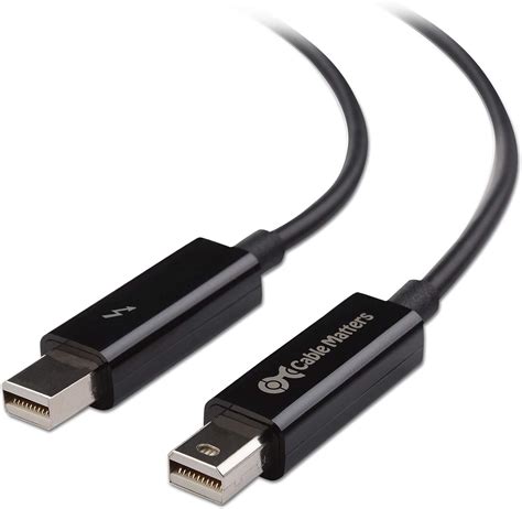 Amazon.com: Cable Matters Certified Thunderbolt Cable (Thunderbolt 2 ...