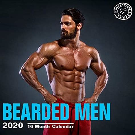 Bearded Men Wall Calendar By Bright Day Month X Inch Hot Sexy Pinup Lumberjack