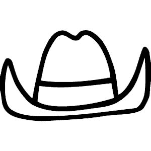 Free Cowboy Hat Clipart Black And White, Download Free Cowboy Hat ...