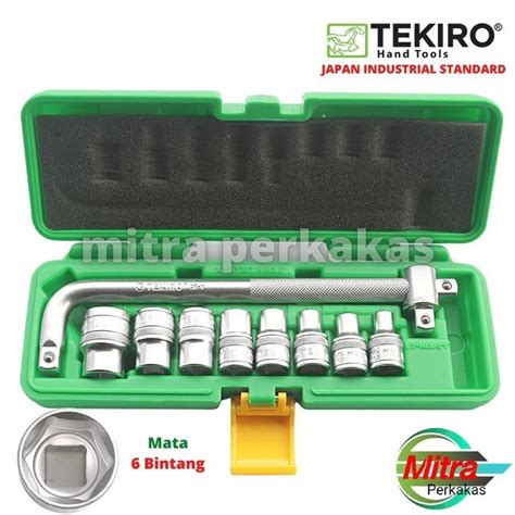 Jual Kunci Sok Set Tekiro 10 Pcs 8 24 Box Plastik 10pcs 8mm 24mm