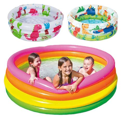 Pvc Beb Infl Vel Piscina Crian As Brinquedo Ver O Macio Divers O