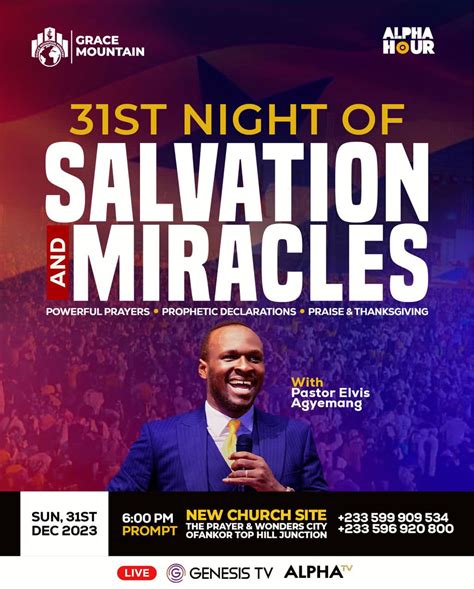 St Night Service With Pastor Elvis Pastor Agyemang Elvis