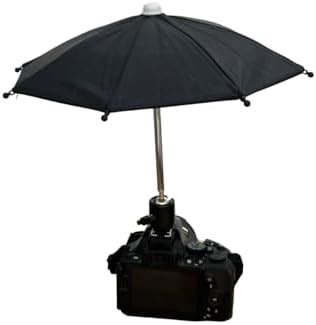 Amazon 360 Swivel Camera Umbrella With Hot Shoe Camera Rain Cover Protector Sunshade