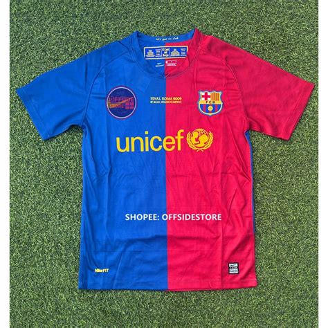 Retro Barcelona 2008 2009 Barca Vintage Jersey Retro Barcelona Jersey