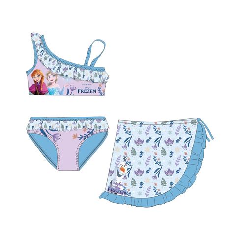 Frozen Bikini Sarong Set Frolic Design Jahre