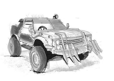 Baja Truck Coloring Pages