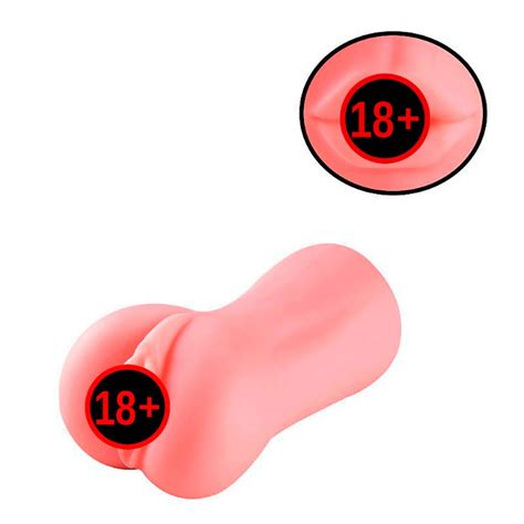 Masturbador Masculino Duplo Vagina Bucet O E Boca Realista Em Cyberskin