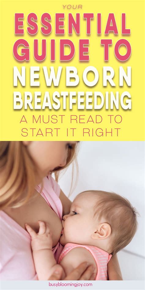 Newborn Breastfeeding The 5 Golden Rules For Success From The Start