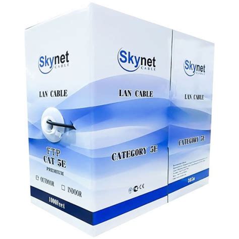 Кабель SkyNet Standart UTP indoor 4x2x0,48, медный, FLUKE TEST, кат.5e ...