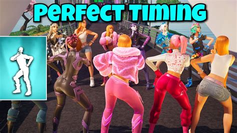 Fortnite Perfect Timing Oh Shhh Emote 🤫 Ice Spice Ft Travis Scott Youtube