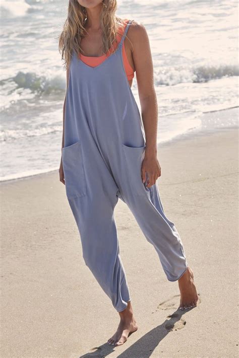 Hot Shot Onesie Womens Jumpsuits Casual Sleeveless Jumpsuits Romper Long Pants