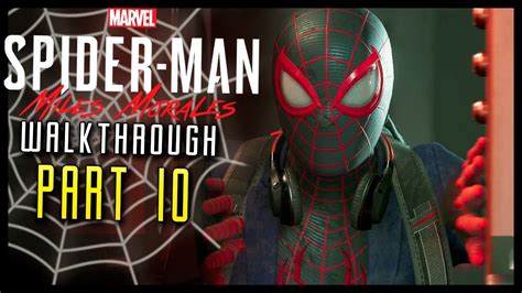 Spider Man Miles Morales Walkthrough Part 10 AMAZING Spider Lad