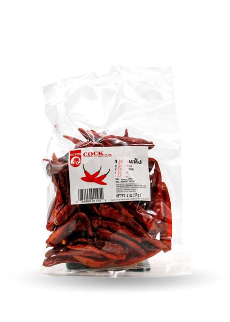 Cock Dried Chili Stemless Kabayan Asian Store