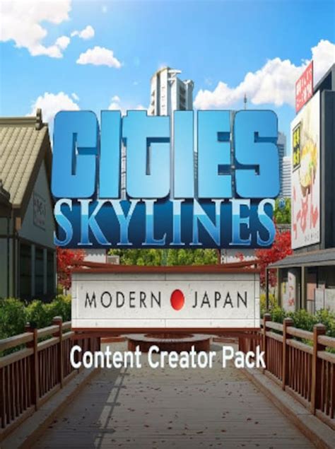 Buy Cities Skylines Content Creator Pack Modern Japan Pc Steam