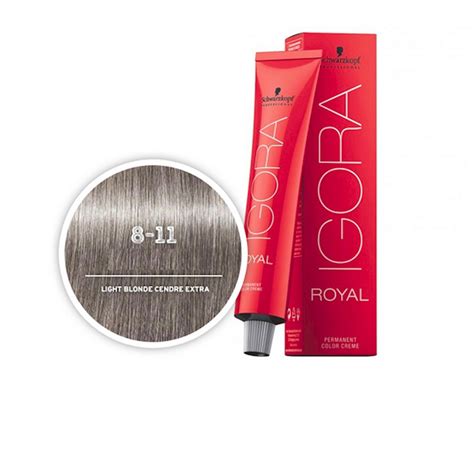 Краска для волос Schwarzkopf Professional Igora Royal 8-11 Light Blonde ...