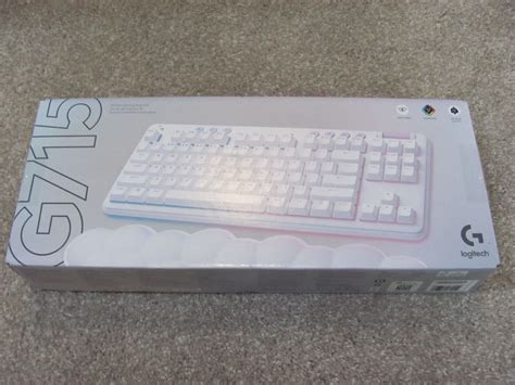 White | Logitech G715 Tkl Aurora Collection Wireless Mechanical Gaming ...