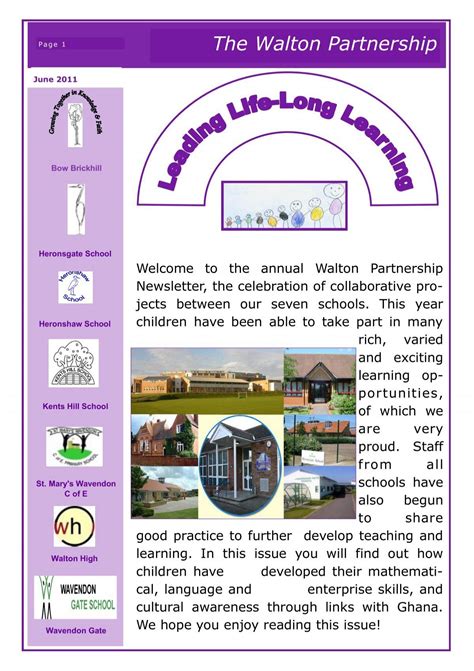 The Walton Partnership - Walton High School