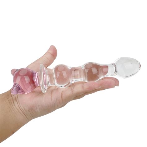 Plug Anal Escalonado De Vidro Gatinho