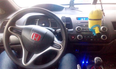 Знак в руль — Honda Civic 4D (8G), 1,8 л, 2008 года | стайлинг | DRIVE2