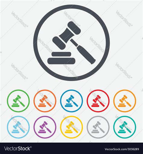 Gavel Icon 99044 Free Icons Library
