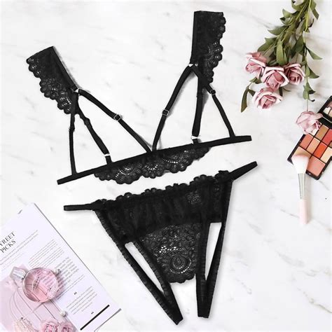 Uublik Lingerie Set For Women Sexy Naughty Bodysuit Plus Size Babydoll Lace Sexy Naughty