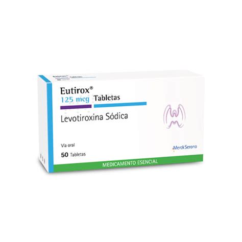 Eutirox 125 Mcg Caja X 50 Tabs Farmavida Droguería Online Salud Y