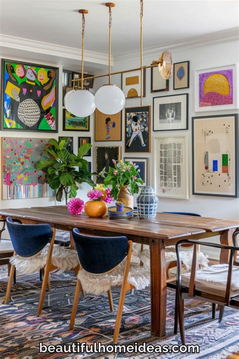 34 Beautiful Dining Room Gallery Wall Ideas To Inspire You Beautiful
