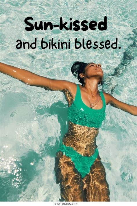 Bikini Captions For Instagram StatusBuzz