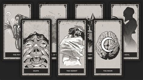 Phasmophobia Tarot Cards Effects - Printable Cards