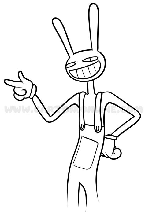 The Amazing Digital Circus Coloring Pages