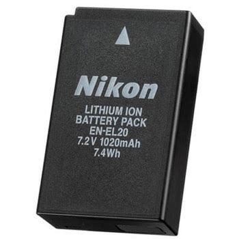 Nikon Rechargeable Li-Ion Battery En-El20a - www.gotaplatsensfoto.se ...