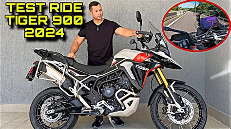 TEST RIDE NOVA TIGER 900 RALLY PRO 2024 ACABOU A VIBRAÇÃO MOTOR