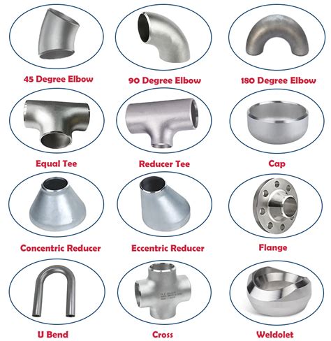 Stainless Steel Fittings Sus Stainless Steel Butt Weld Fittings