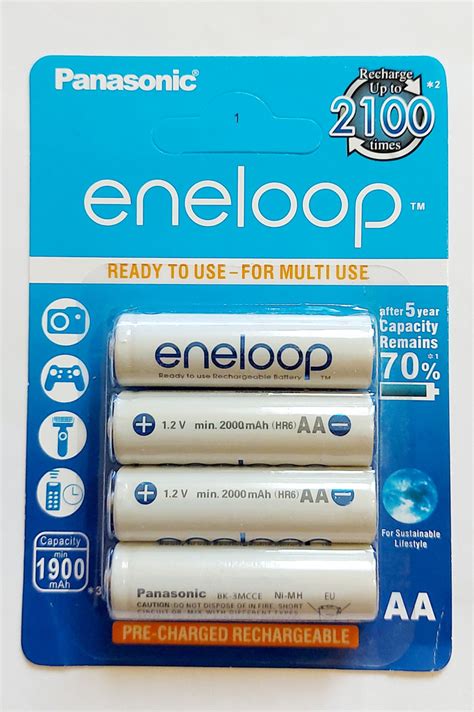 Аккумуляторы Eneloop AA (BK-3MCCE/4BE) - купить с доставкой по выгодным ...